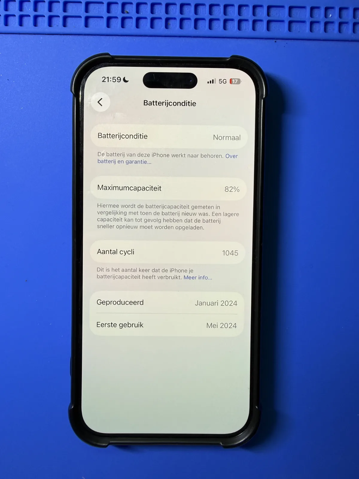 iPhone 15 Pro voor de reparatie